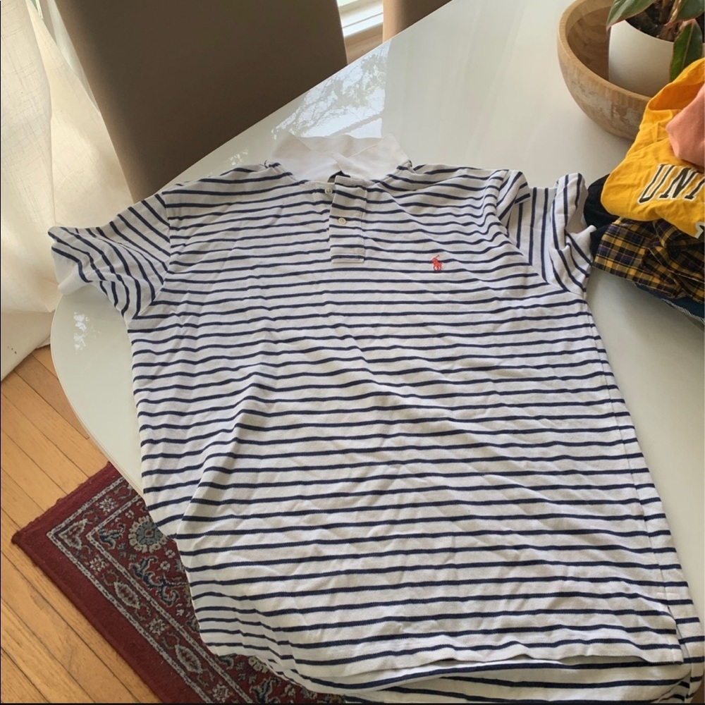 Large Striped Polo